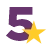five stars